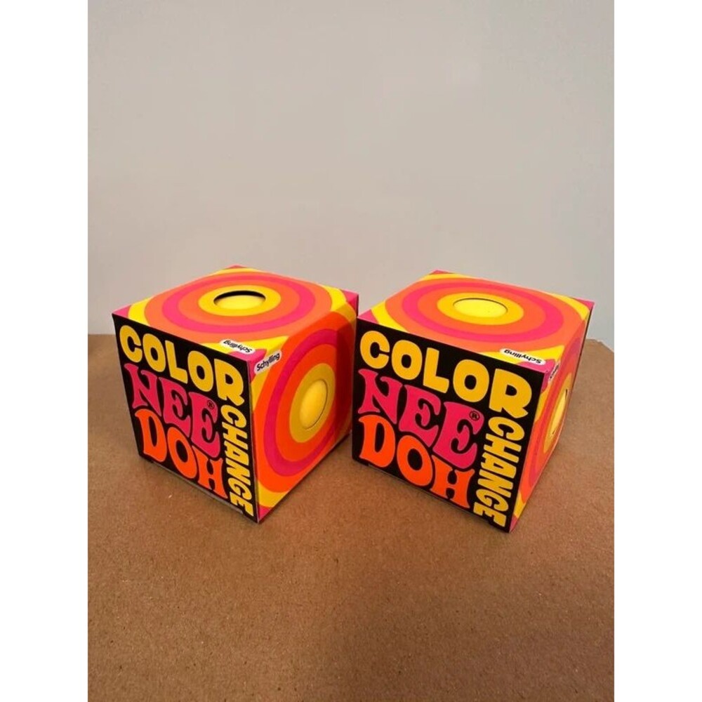 Two NeeDoh Color Change Groovy Globs